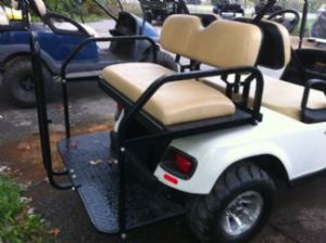 EZGO Folding Rear Seat 1