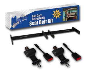 Golf Cart Retractable Seat Belt Kit