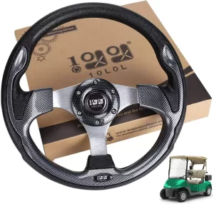 10LOL golf cart steering wheel